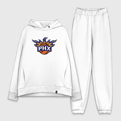 Женский костюм оверсайз Phoenix Suns, цвет: белый