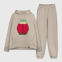 Женский костюм оверсайз Totoro Cartman