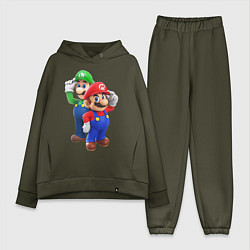 Женский костюм оверсайз Mario Bros