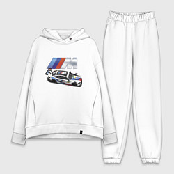 Женский костюм оверсайз BMW Great Racing Team, цвет: белый