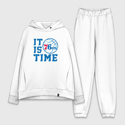 Женский костюм оверсайз It Is Philadelphia 76ers Time Филадельфия Севенти