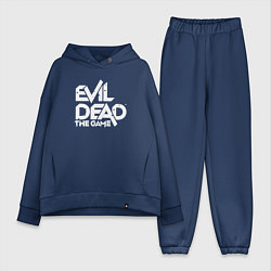 Женский костюм оверсайз Logo Evil Dead, цвет: тёмно-синий
