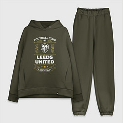 Женский костюм оверсайз Leeds United FC 1