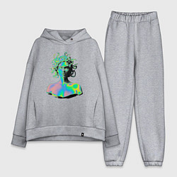 Женский костюм оверсайз Gorgon Medusa Vaporwave Neon