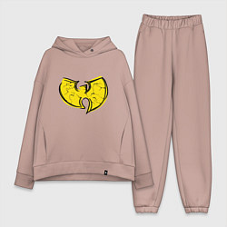 Женский костюм оверсайз Style Wu-Tang, цвет: пыльно-розовый