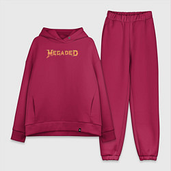 Женский костюм оверсайз MEGADED, цвет: маджента