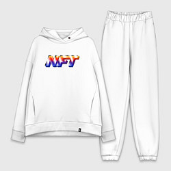 Женский костюм оверсайз I am NFT