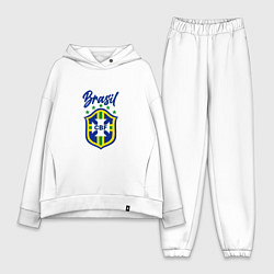 Женский костюм оверсайз Brasil Football