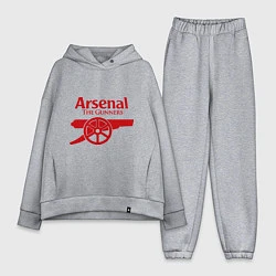 Женский костюм оверсайз Arsenal: The gunners