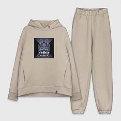 Женский костюм оверсайз Кролик стрелок