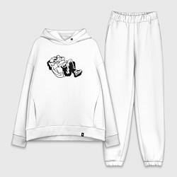 Женский костюм оверсайз Почита и Дэндзи арт