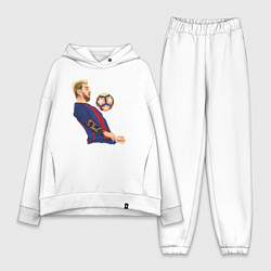 Женский костюм оверсайз Messi Barcelona