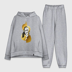 Женский костюм оверсайз Золотая скрипка Паганини