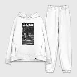 Женский костюм оверсайз Cbum conquer Крис Бамстед, цвет: белый