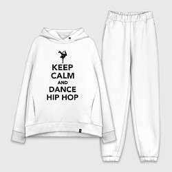 Женский костюм оверсайз Keep calm and dance hip hop