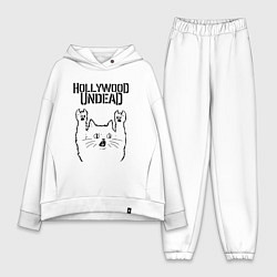 Женский костюм оверсайз Hollywood Undead - rock cat