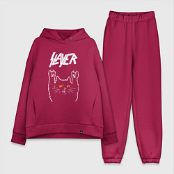 Женский костюм оверсайз Slayer rock cat