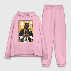 Женский костюм оверсайз Snoop dogg с цепями