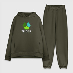 Женский костюм оверсайз Tricell Inc