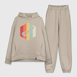 Женский костюм оверсайз Гитарка