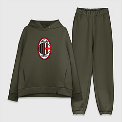 Женский костюм оверсайз Футбольный клуб Milan