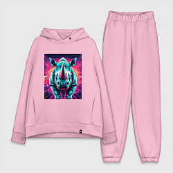 Женский костюм оверсайз Кибер носорог