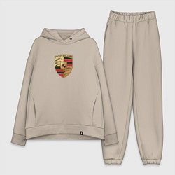 Женский костюм оверсайз Porsche sport auto