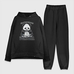 Женский костюм оверсайз Panda volleyball