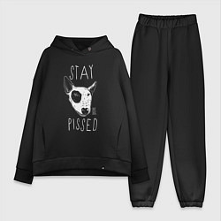 Женский костюм оверсайз Stay dog pissed