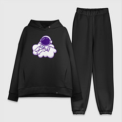 Женский костюм оверсайз Космонавт на облачке