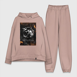 Женский костюм оверсайз The Witcher - Logo