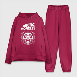 Женский костюм оверсайз Arctic Monkeys rock panda