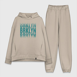 Женский костюм оверсайз Brklyn
