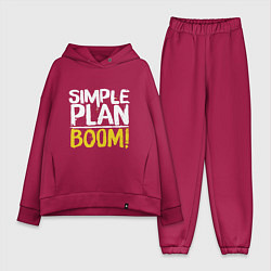 Женский костюм оверсайз Simple plan - boom