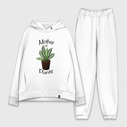 Женский костюм оверсайз Mother of plants - Папоротник
