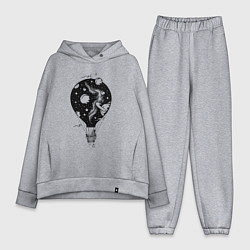 Женский костюм оверсайз Космический воздушный шар