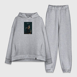 Женский костюм оверсайз Suga Butter, цвет: меланж