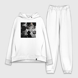 Женский костюм оверсайз House of the balloons, цвет: белый