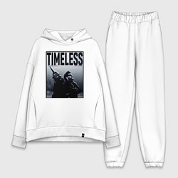 Женский костюм оверсайз Timeless, цвет: белый