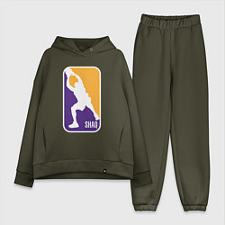 Женский костюм оверсайз Shaq attack, цвет: хаки