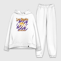 Женский костюм оверсайз Basketball Lakers