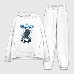 Женский костюм оверсайз Glimse,Y2K стиль