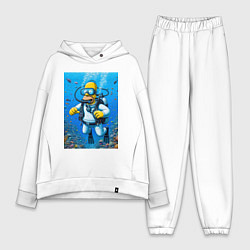 Женский костюм оверсайз Homer diving - ai art fantasy