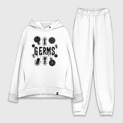 Женский костюм оверсайз Микробы вирусы и бактерии