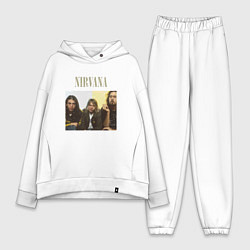 Женский костюм оверсайз Nirvana band foto