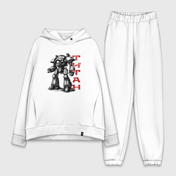 Женский костюм оверсайз Боевой титан