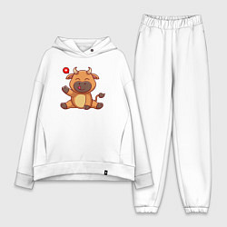 Женский костюм оверсайз Корова милашка