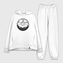 Женский костюм оверсайз Cullen baseball, цвет: белый