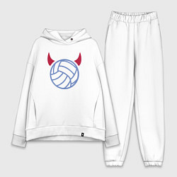 Женский костюм оверсайз Volleyball devil