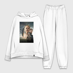 Женский костюм оверсайз Arrival, цвет: белый